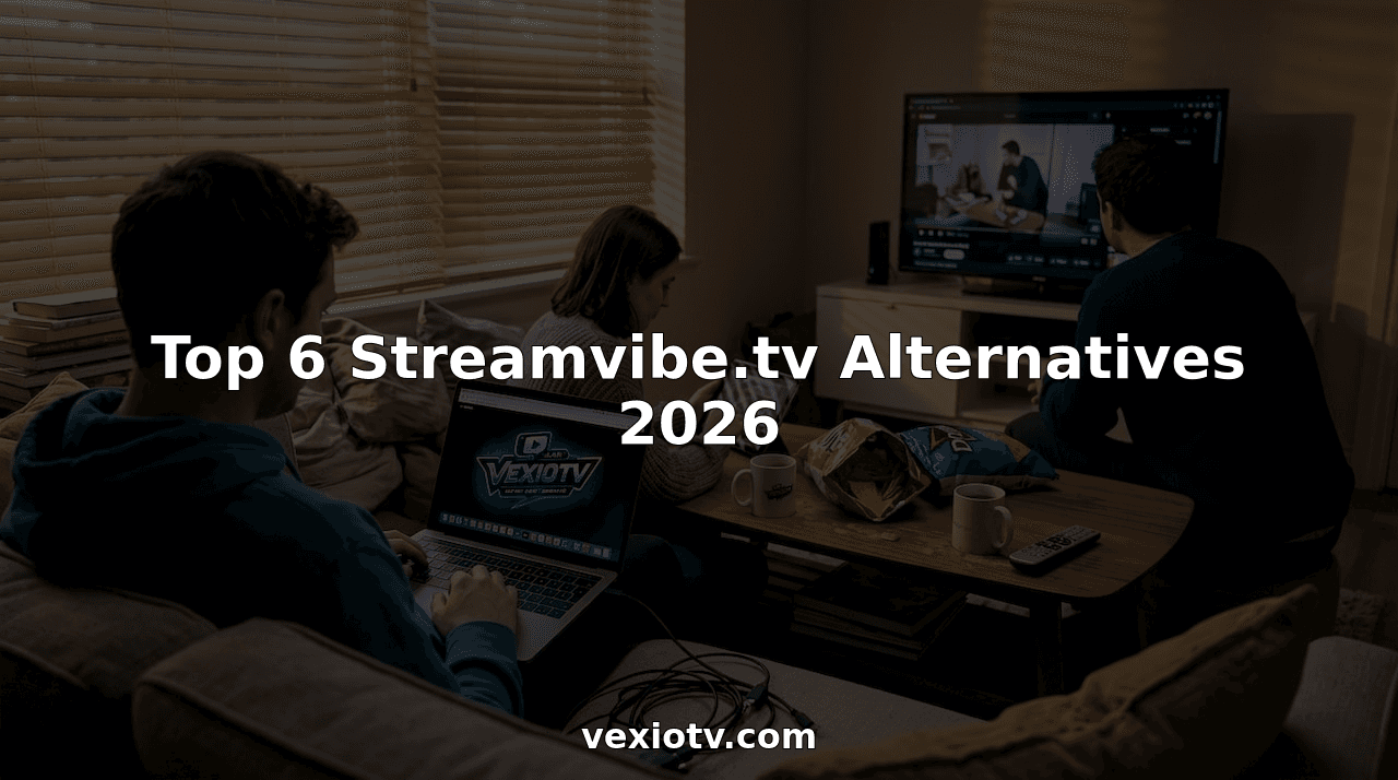 Top 6 Streamvibe.tv Alternatives 2026