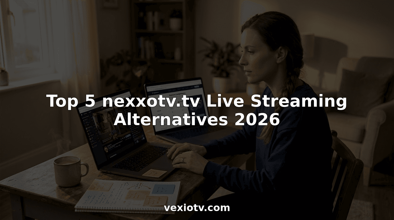 Top 5 nexxotv.tv Live Streaming Alternatives 2026